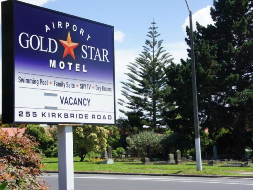 Airport Gold Star Motel Auckland Esterno foto